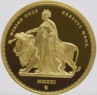 FR PF70 2021 ウナとライオン 銀貨 イギリス セントヘレナ NGCの基準で