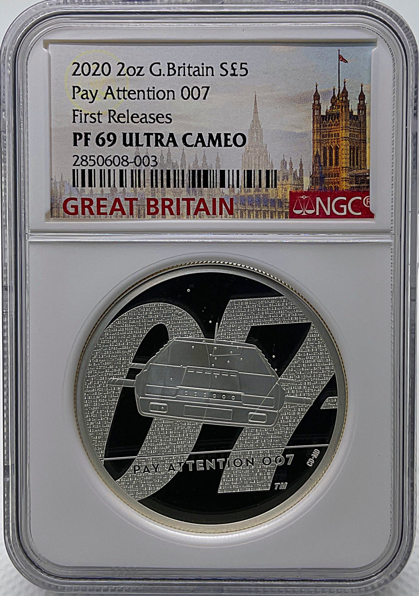 通販限定品2020年 007 ジェームズ ボンド 1ポンド 銀貨 NGC PF70UC イギリス アンティーク コイン 金貨 PCGS ロイヤルミント その他