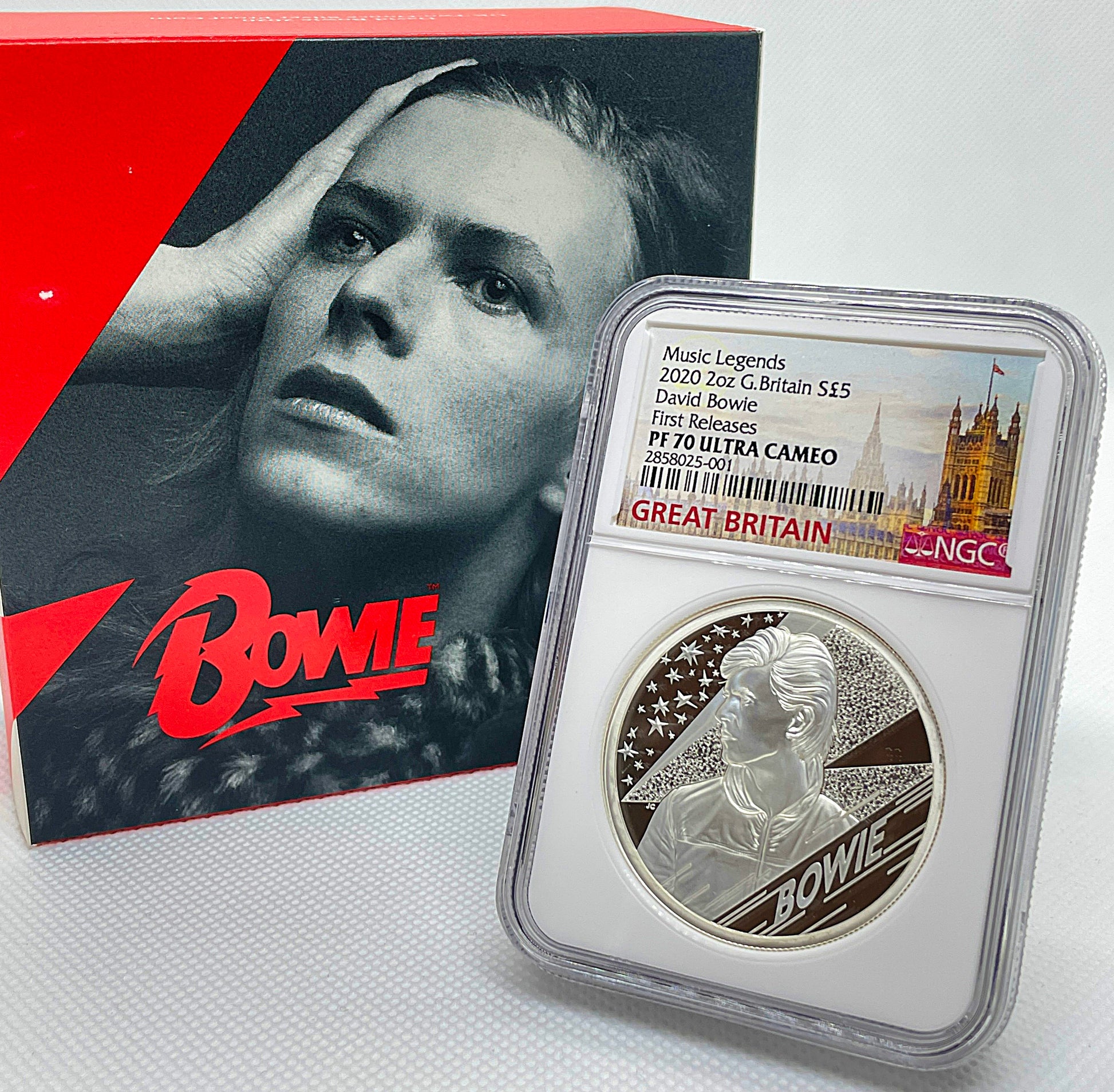 貨幣David Bowie デヴィッド・ボウイ ミュージックレジェンド 記念硬貨