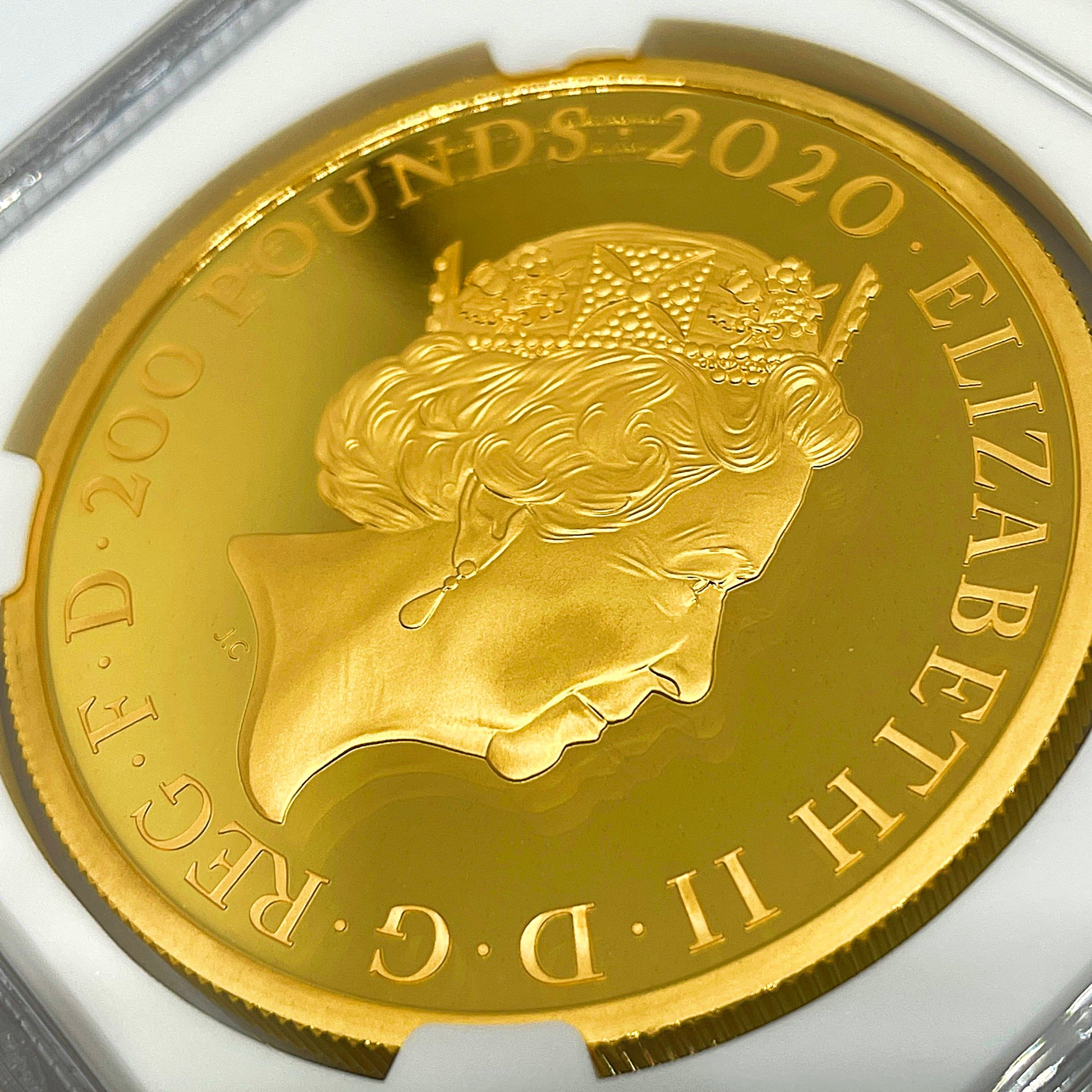 007 ジェームズ・ボンド 第3貨 2オンス 200ポンド金貨 NGC PF70UC FR イギリス 2020年 – PROOF COINS