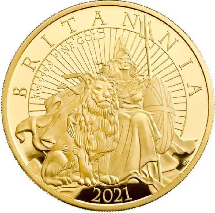 2020年　ブリタニア　1oz 銀貨　5枚