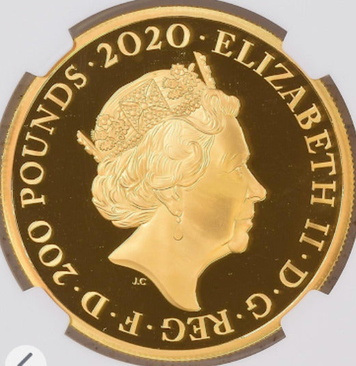 2020年 イギリス 007 ジェームズ ボンド 25ポンド 金貨  PF70